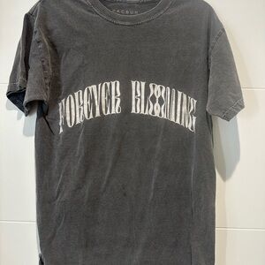 PacSun Gray Short Sleeve Tee with Bold Graphic